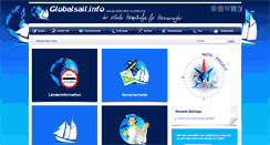 Desktop Screenshot of globalsail.info